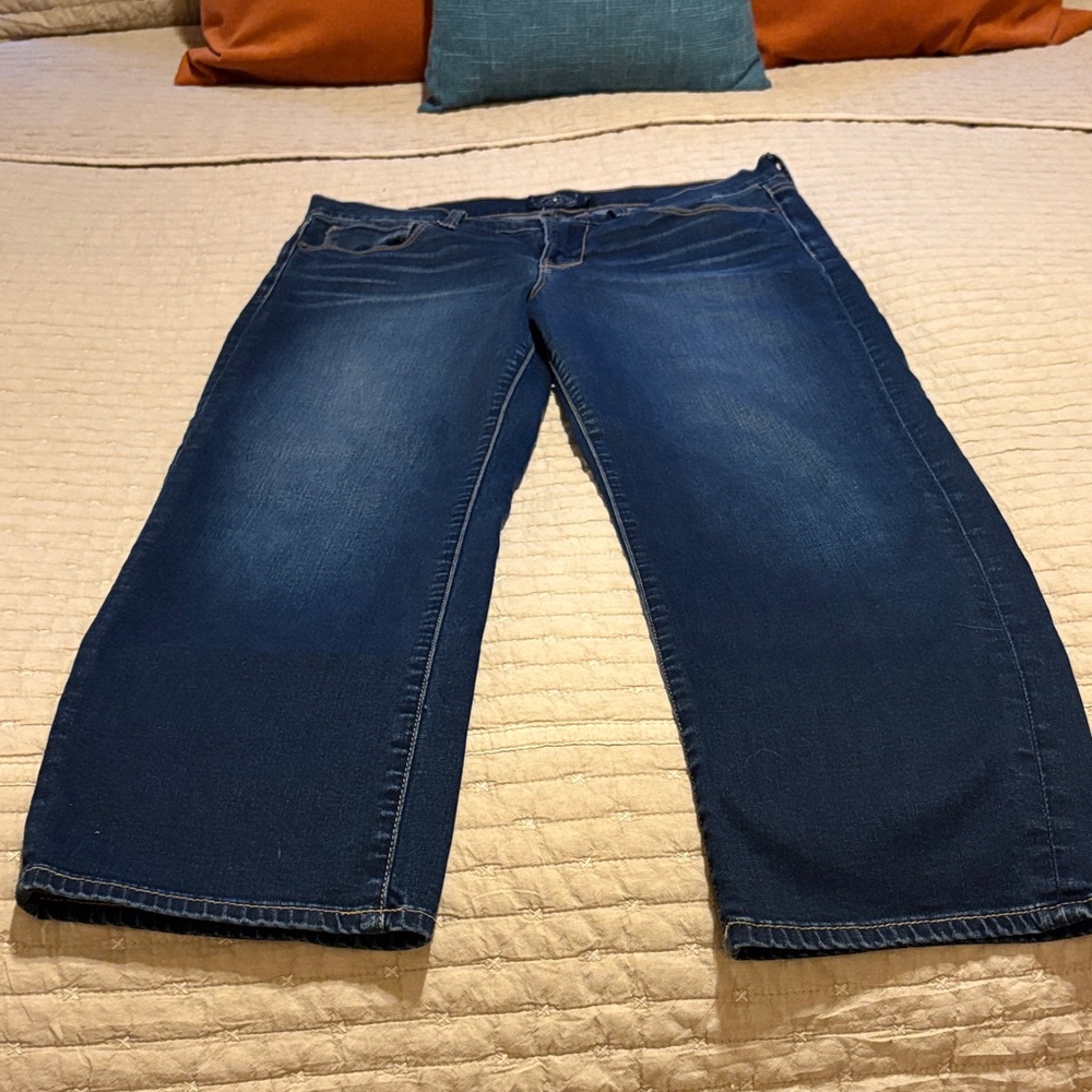 Lucky Brand Dark Blue Flare Jeans